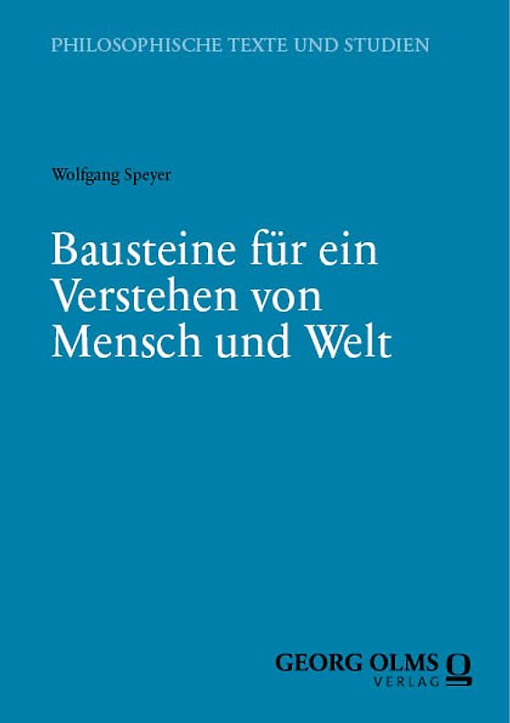 Bausteine für ein Verstehen von Mensch und Welt