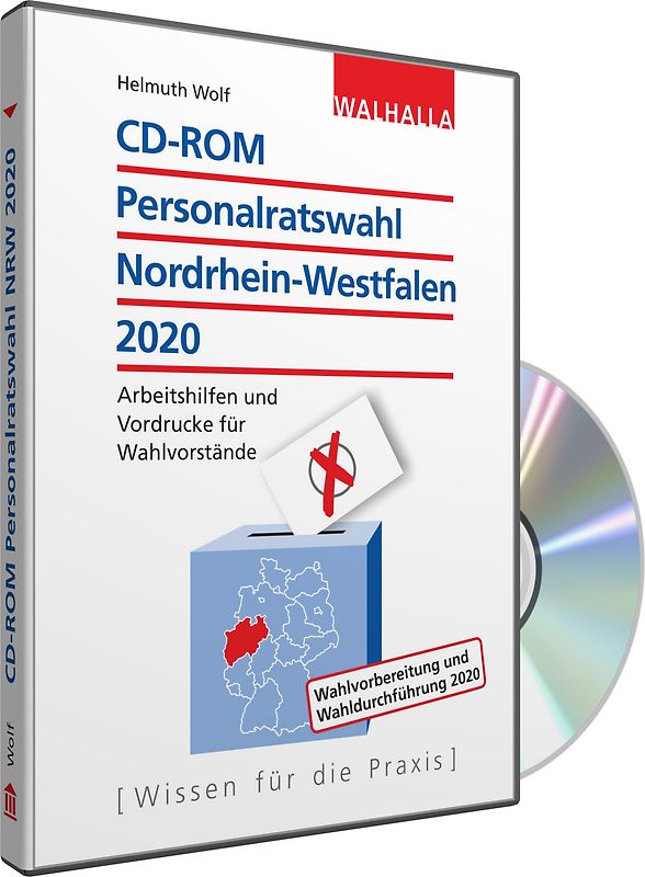 CD-ROM Personalratswahl Nordrhein-Westfalen 2020
