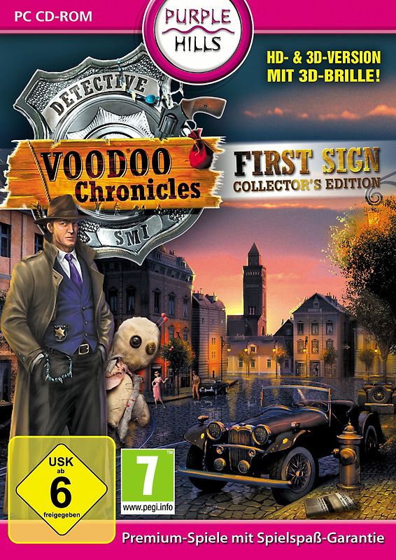 Voodoo Chronicles: First Sign [Collector's Edition inkl. HD- und 3D-Version mit 3D Brille] PC Spiele
