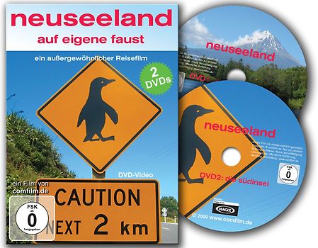 Neuseeland: Auf eigene Faust - zwei außergewöhnliche Reisefilme [2 DVDs] DVD