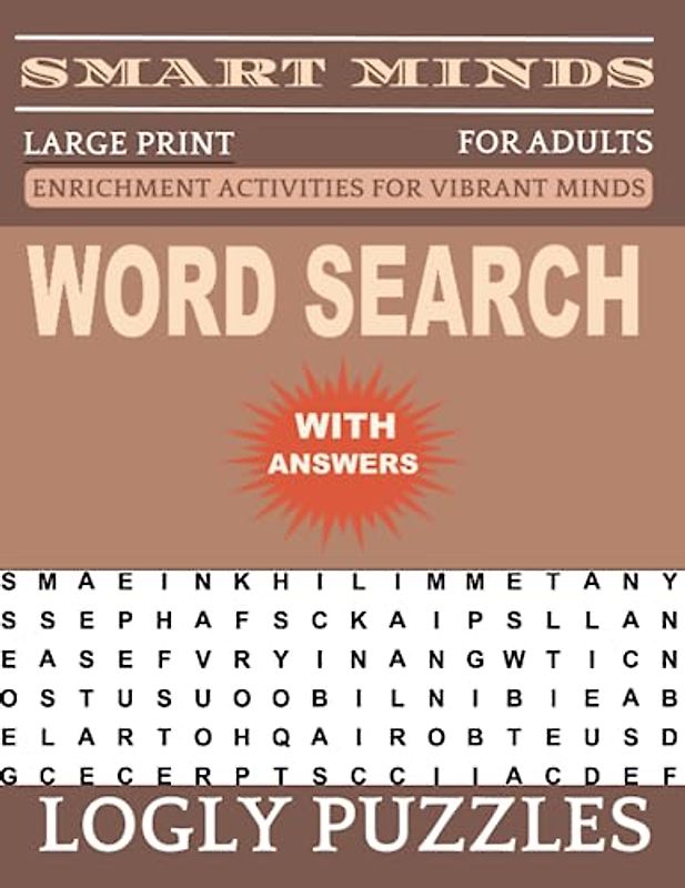 Word Search Book Large Print for Adults: 2400+ words New Fun and Relaxing Puzzles Book for Adults & Seniors with Answers Key