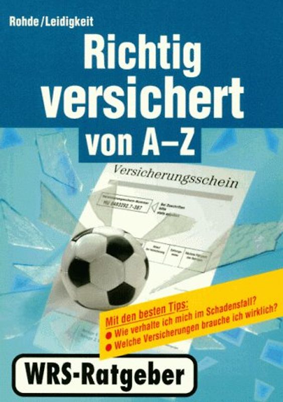 Richtig versichert von A-Z