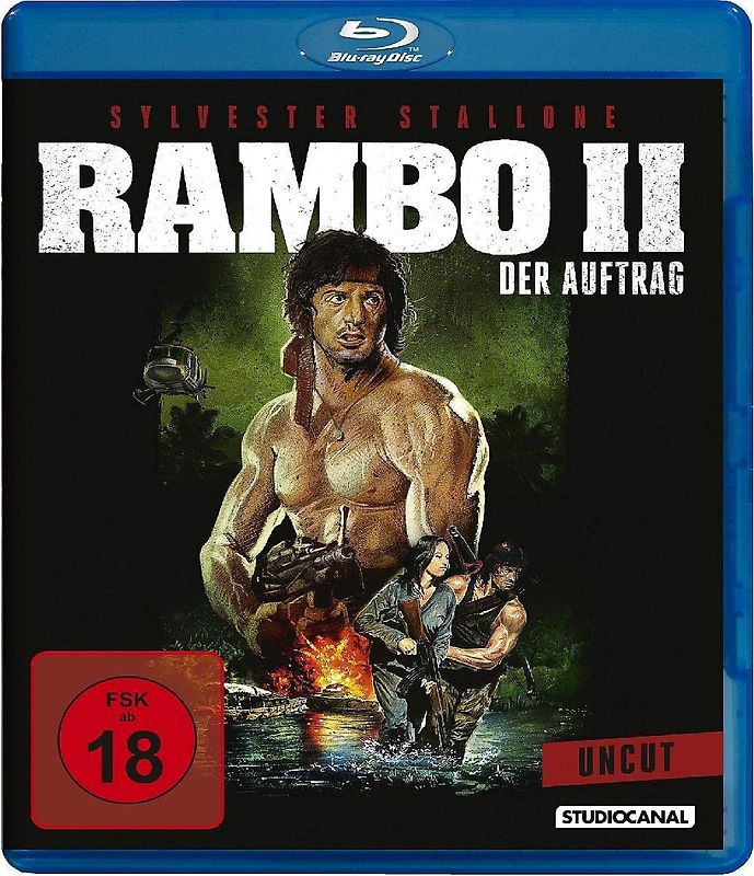 Rambo II - Der Auftrag [Uncut, Steelbook] Blu-ray Disc