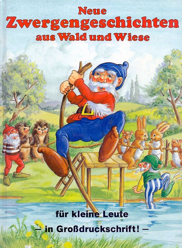 Neue Zwergengeschichten aus Wald und Wiese - für kleine Leute - in Großdruckschrift - Daig Petra & Gisela Fischer [Gebundene Ausgabe]