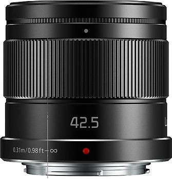 Panasonic Lumix G 42,5 mm F1.7 ASPH. POWER O.I.S. 37 mm Filtergewinde (Micro Four Thirds Anschluss) schwarz