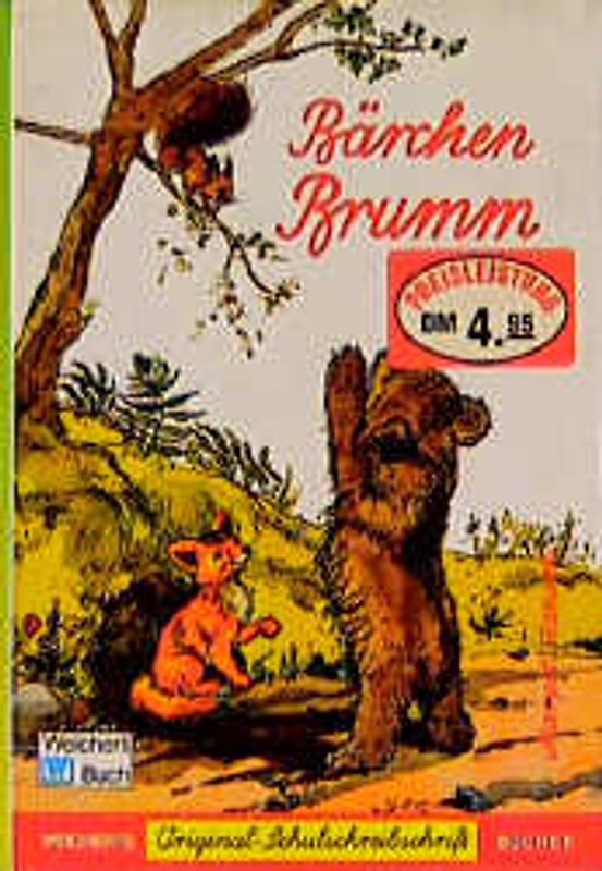 Bärchen Brumm. Schreibschrift