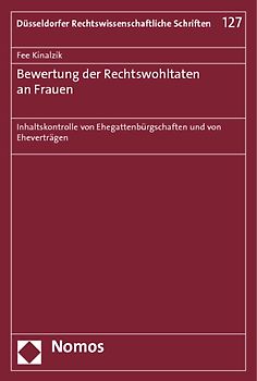 Bewertung der Rechtswohltaten an Frauen