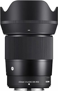 Sigma 23 mm F1.4 DC DN Contemporary 52 mm Objectif (adapté à Fujifilm XF) noir