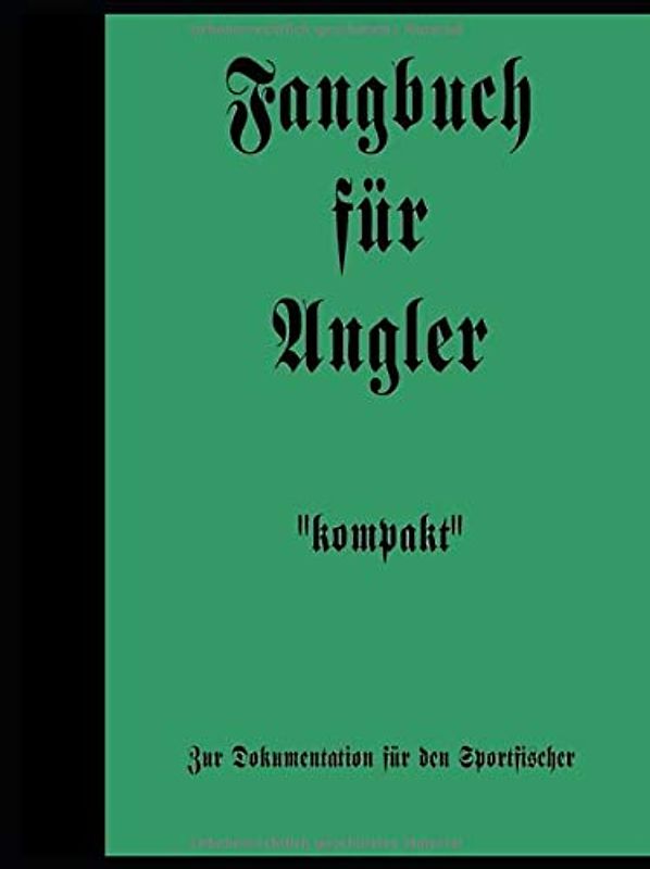 Fangbuch für Angler kompakt