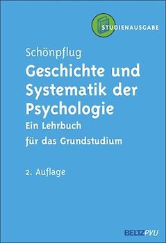 Geschichte und Systematik der Psychologie