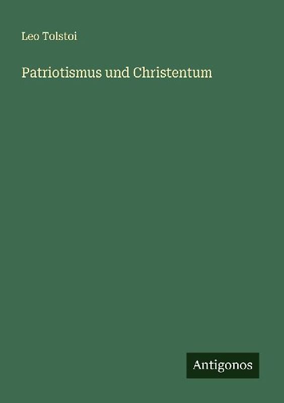 Patriotismus und Christentum