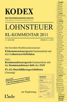 KODEX Lohnsteuer Richtlinien-Kommentar 2011