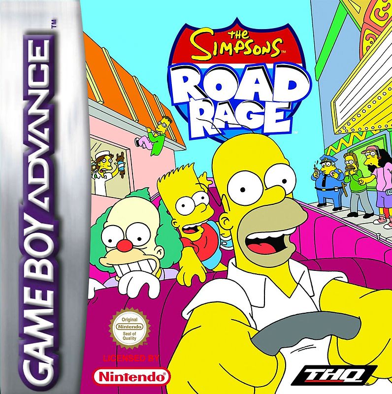 Simpsons - Road Rage Nintendo Game Boy Advance