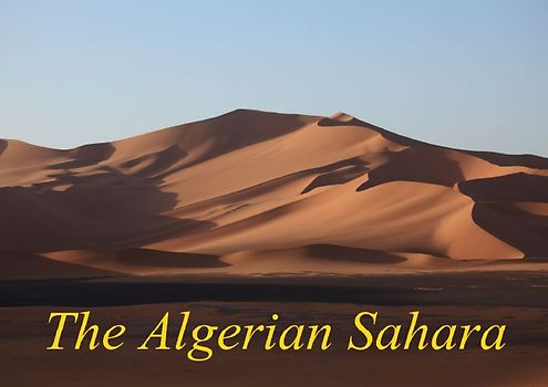 The Algerian Sahara / UK-Version (Poster Book DIN A4 Landscape)