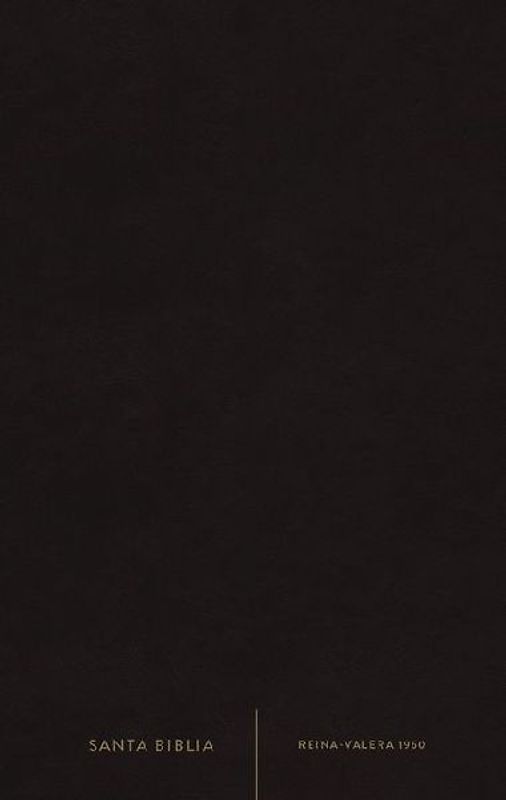 Rvr60, Santa Biblia, Premio Y Regalo, Letra Grande, Leathersoft, Negro, Palabras de Jesús En Rojo, Comfort Print