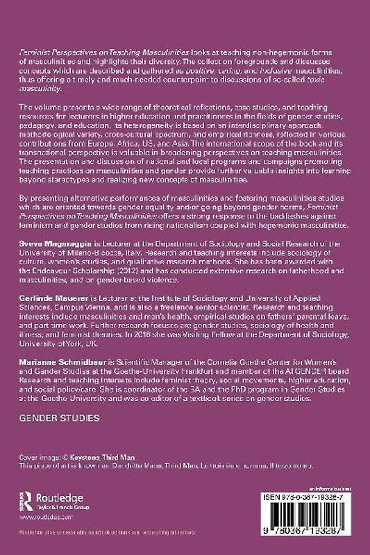Feminist Perspectives on Teaching Masculinities