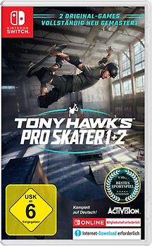 Tony Hawks Pro Skater 1+2 Remastered Nintendo Switch