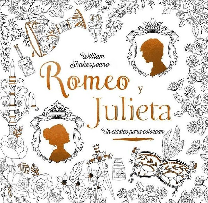 Clásicos para colorear. Romeo y Julieta