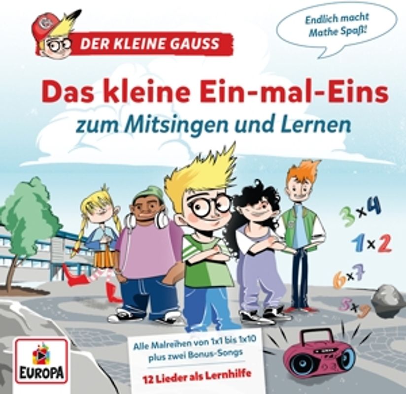 kleine Gauss,Der - Das kleine Ein-mal-Eins zum Mitsingen und Lernen