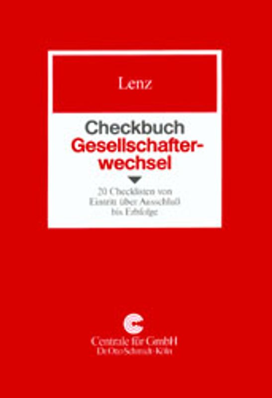 Checkbuch Gesellschafterwechsel