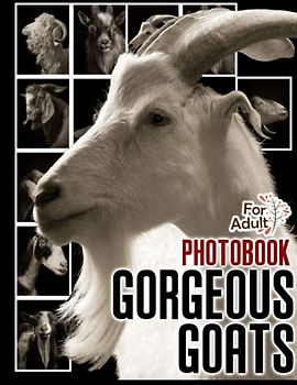 Gorgeous goats Photo Book: Picture Book Of Gorgeous goats With 30+ Photos Pictures, 2023 Photobook For Birthday Gifts For Men Women Mom Dad Boy Girl