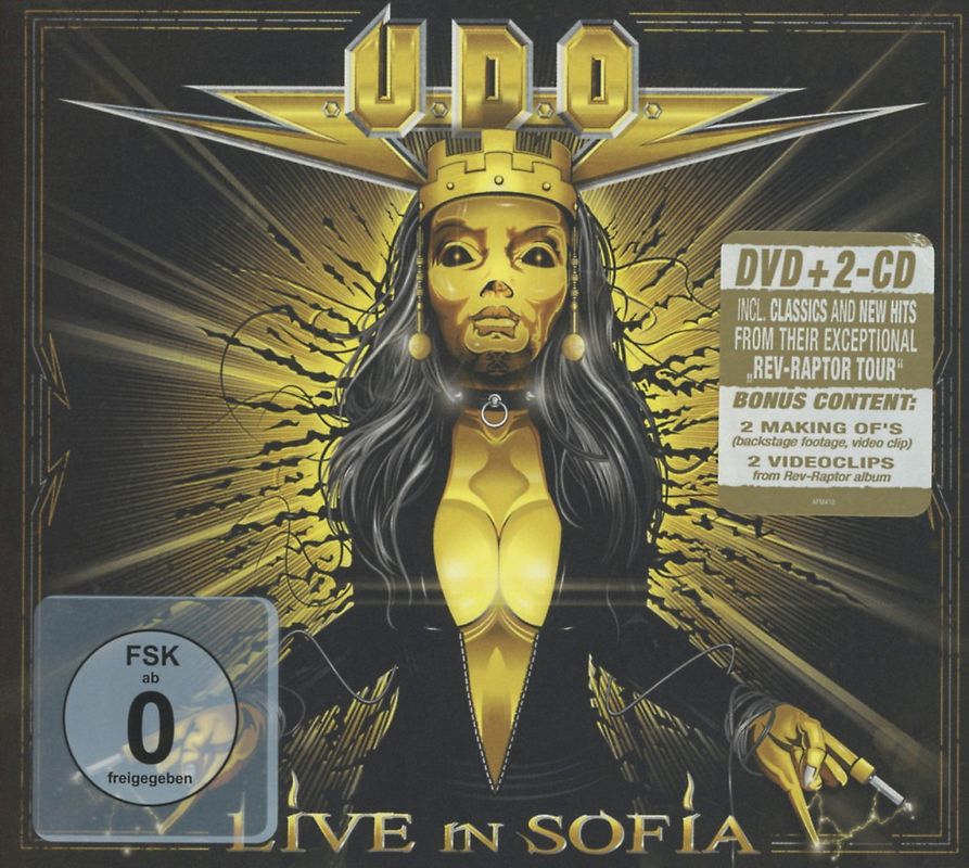 U.D.O. - Live in Sofia  (inkl. 2 Audio-CDs) [3 DVDs] DVD