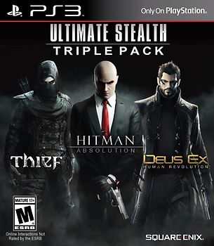 Ultimate Stealth Triple Pack: Hitman: Absolution / Thief / Deus Ex: Human Revolution [Internationale Version] PlayStation 3