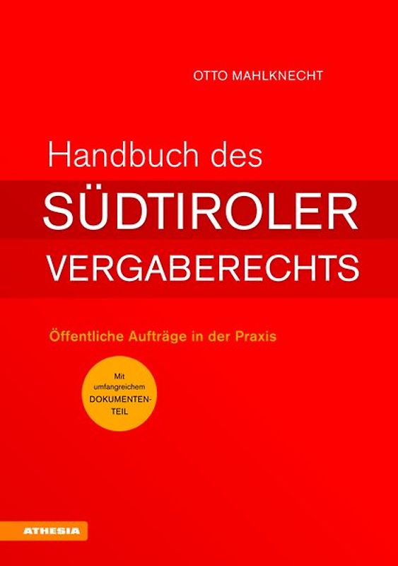 Handbuch des Südtiroler Vergaberechts