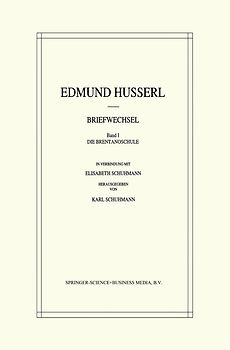 Edmund Husserl Briefwechsel