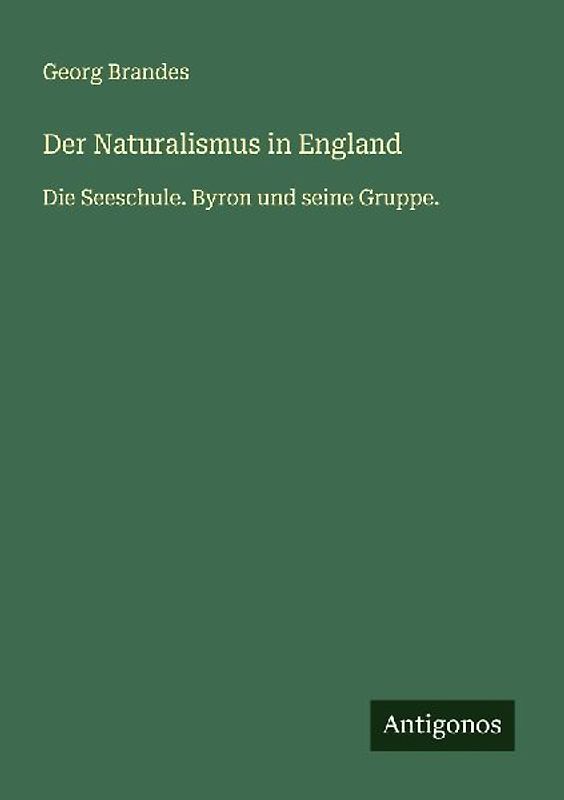 Der Naturalismus in England