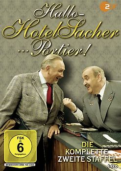 Hallo - Hotel Sacher...Portier! - Die komplette 2. Staffel [3 Discs] DVD