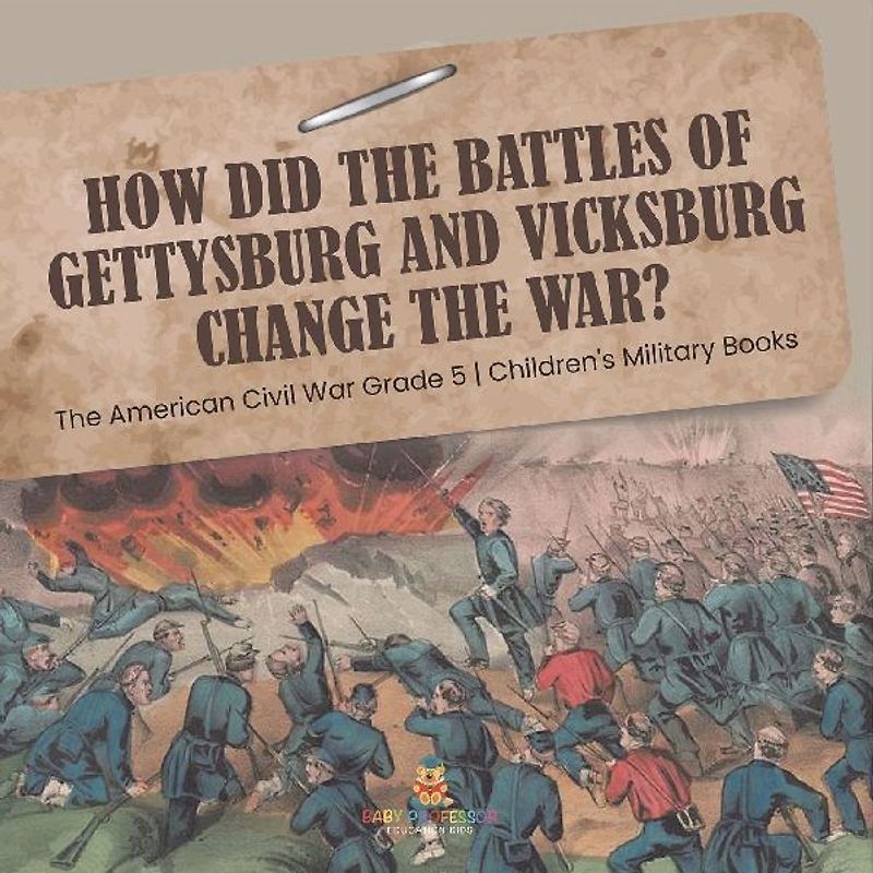 How Did the Battles of Gettysburg and Vicksburg Change the War? | The American Civil War Grade 5 | Children's Military Books