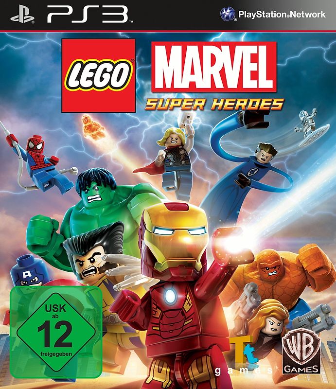 Lego Marvel Super HeroesUSK:12 PlayStation 3