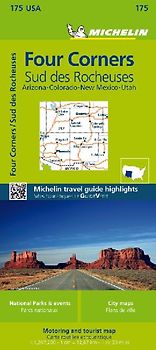 Michelin Four Corners Map