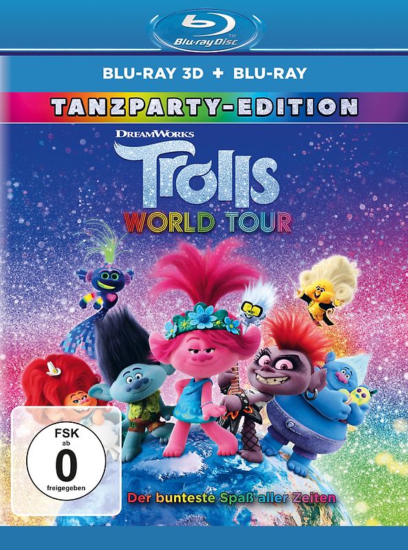 Trolls World Tour 3D [inkl. Blu-ray] 3D Blu-ray Disc