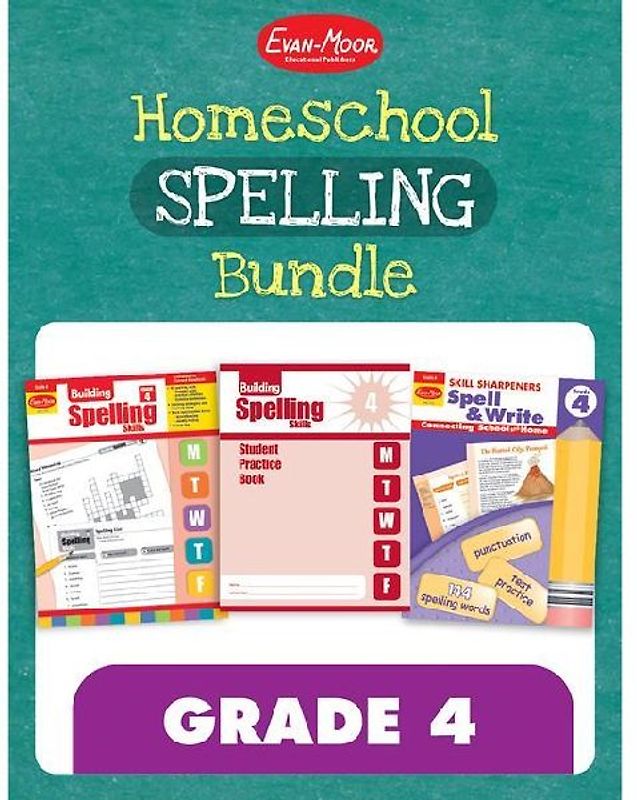 Homeschool Spelling Bundle, Grade 4