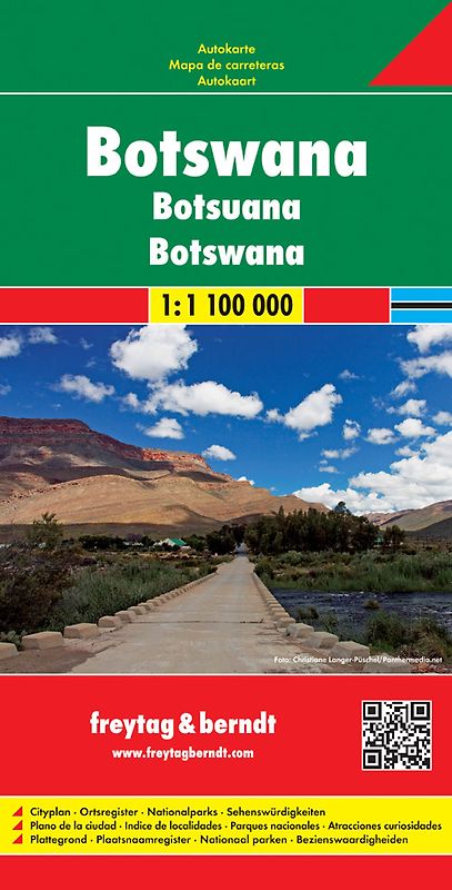 Botswana. 1:1100000