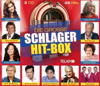 Various - Die Grosse Schlager Hit-Box [3 CDs]