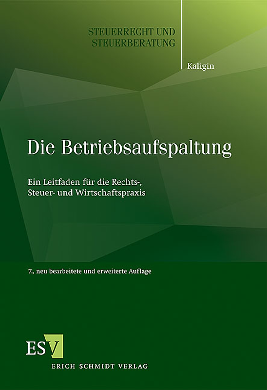 Die Betriebsaufspaltung