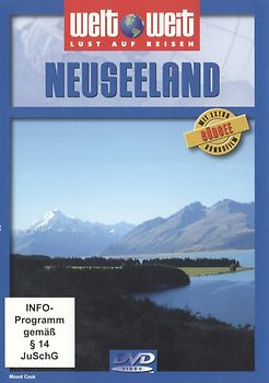 Neuseeland - der Süden (Reihe: welt weit) mit Bonusfilm "Südsee"; Gesamtlänge: ca. 85 Min. DVD