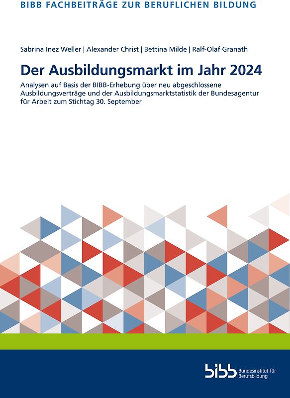 Der Ausbildungsmarkt im Jahr 2024