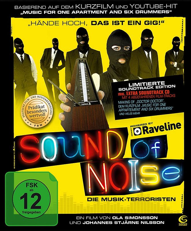 Sound of Noise - Die Musik Terroristen [Limited Soundtrack Edition inkl. extra Soundtrack CD] Blu-ray Disc