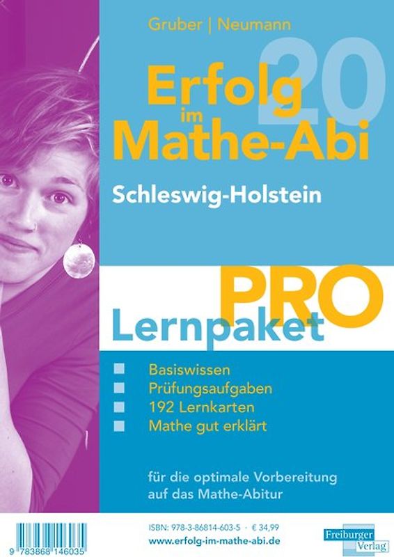 Erfolg im Mathe-Abi 2020 Lernpaket 'Pro' Schleswig-Holstein
