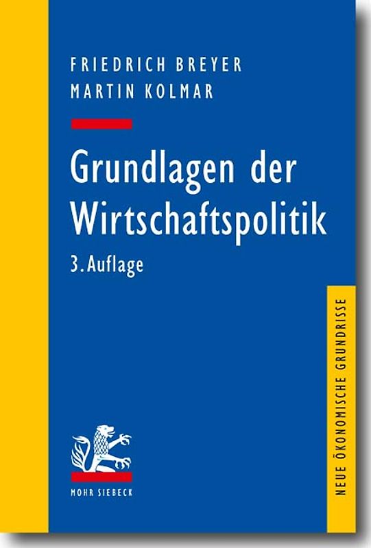 Grundlagen der Wirtschaftspolitik