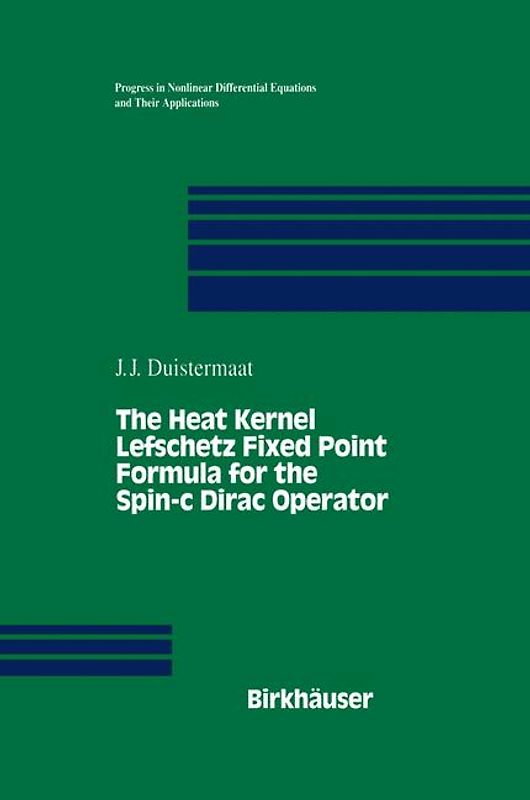 The Heat Kernel Lefschetz Fixed Point Formula for the Spin-c Dirac Operator