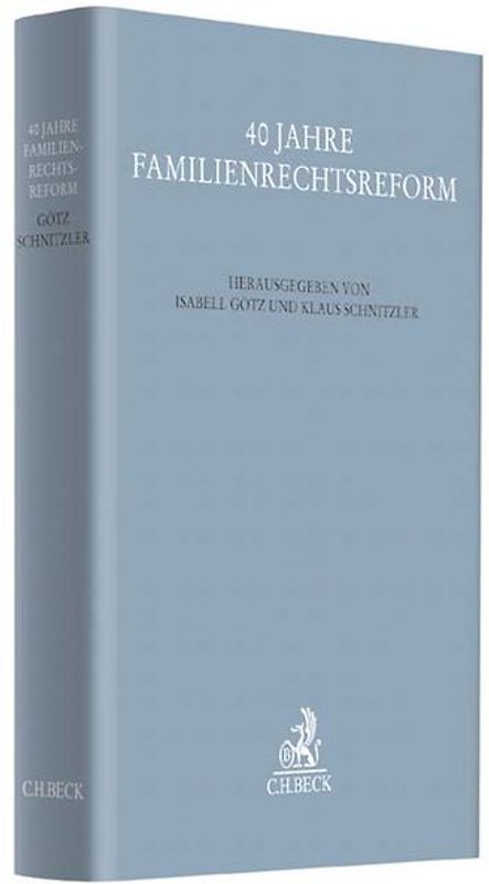 40 Jahre Familienrechtsreform