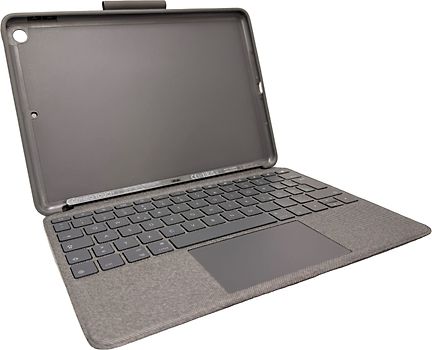 Logitech Combo Touch Keyboard Dock grafit iPad (7e, 8e, 9e génération) [clavier allemand, QWERTZ]