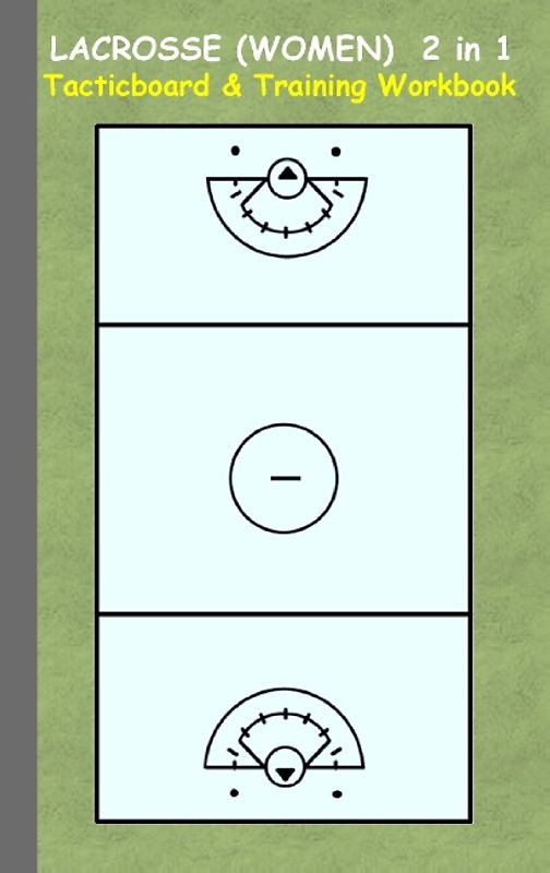 Lacrosse (Women) 2 in 1 Tacticboard and Training Workbook