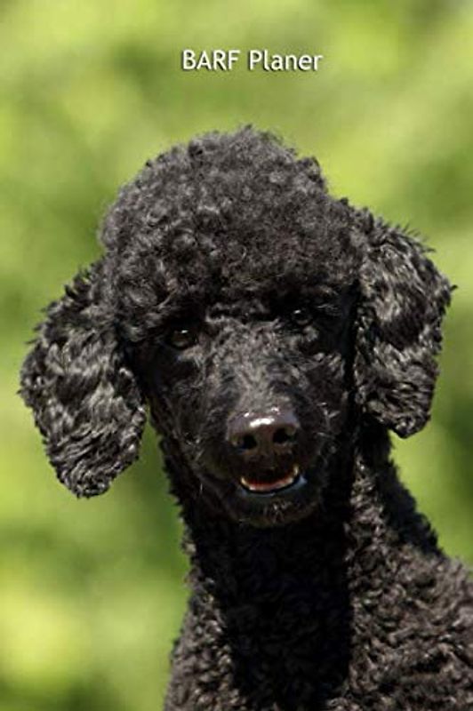 BARF Planer: für Deinen Pudel - mit Vorlagen zum Eintragen der Mahlzeiten