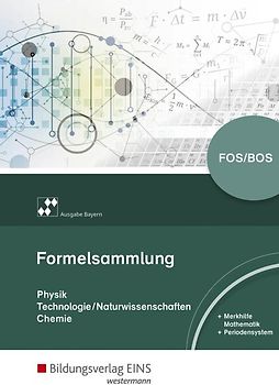 Formelsammlung Physik/Technologie-Naturwissenschaften/Chemie